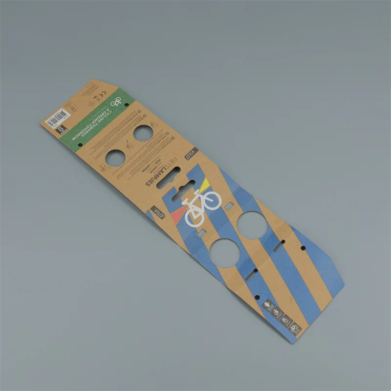 Wholesale Custom Kraft Paper Color Folding Card Color Blister Paper Card for Product Packaging