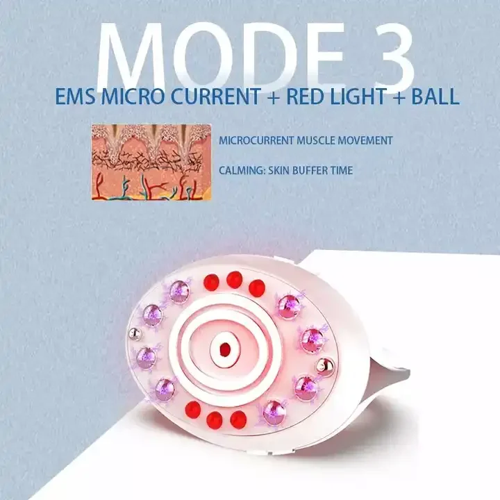 At-home Radio Frequency Anti Aging Machine Portable Ems Led Face Lifting Body Slimming Beauty Device