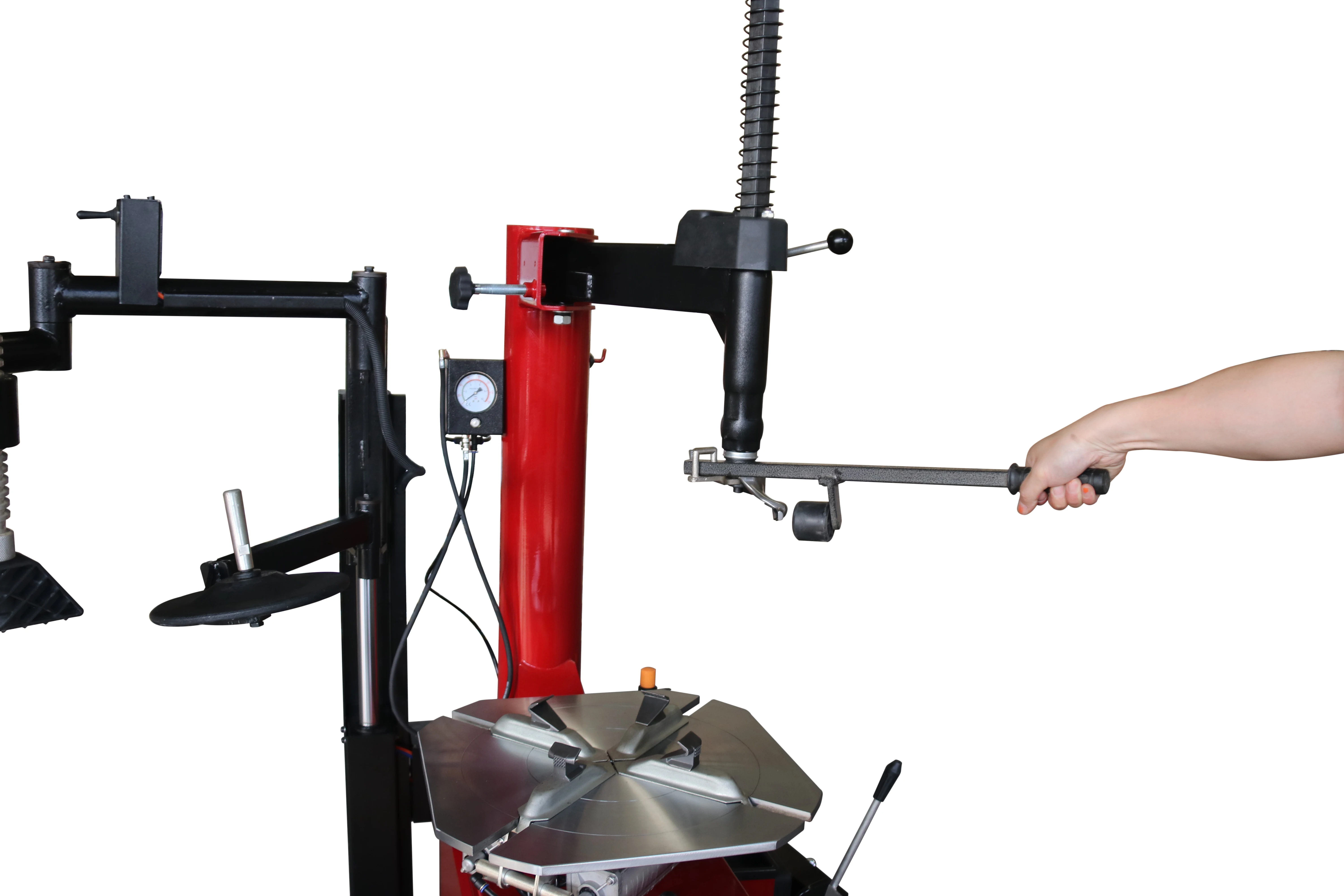 Hauvrex полуавтоматический автомобильный шиномонтажный станок с двойными функциями PX30 для обода до 24 дюймов HC8330