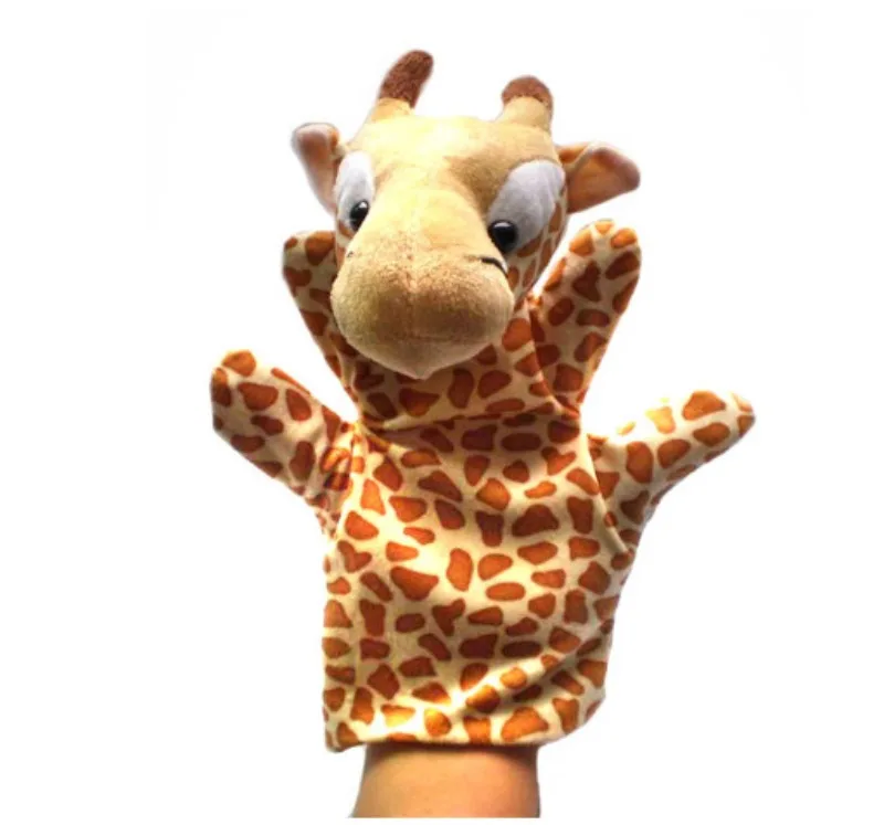 Wholesale educational toys for children plush animal figurines for kids Community Helper Hand Puppets for babies early education