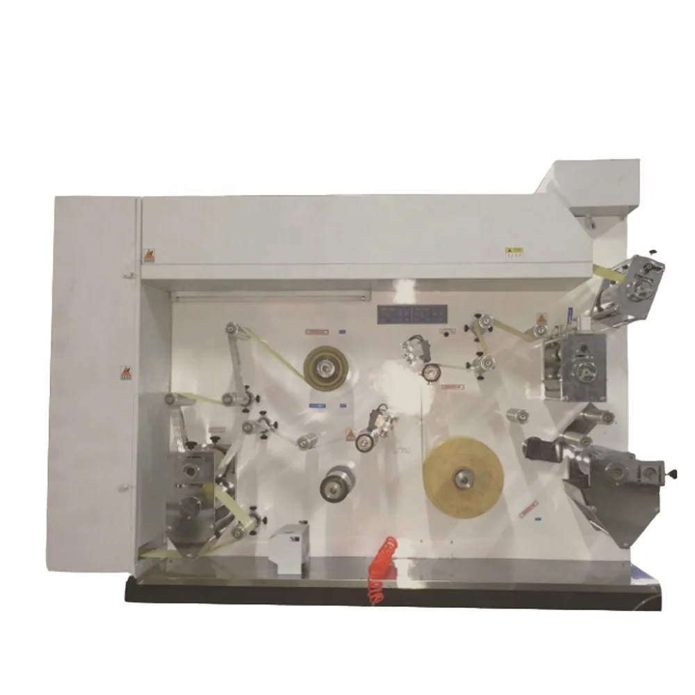 Automatic hologram PET film laminating machine Adhesive label glue coating machine