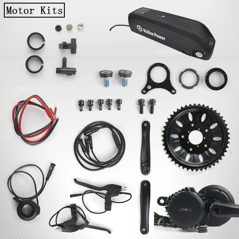 Brushless 48 volt 1000w bafang motor electric bike kits