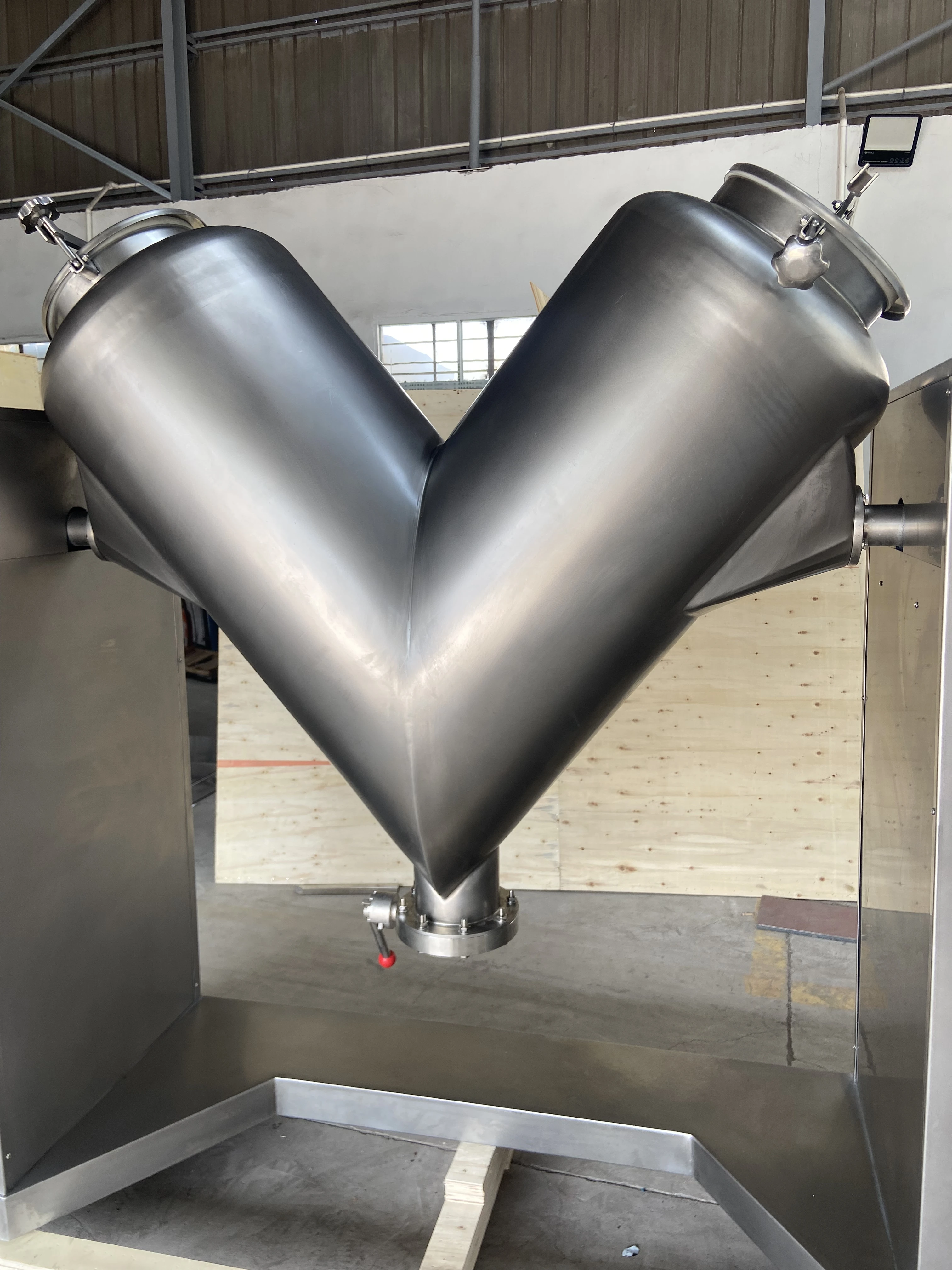 YDV-100 dry mixing v blender roland v mixer