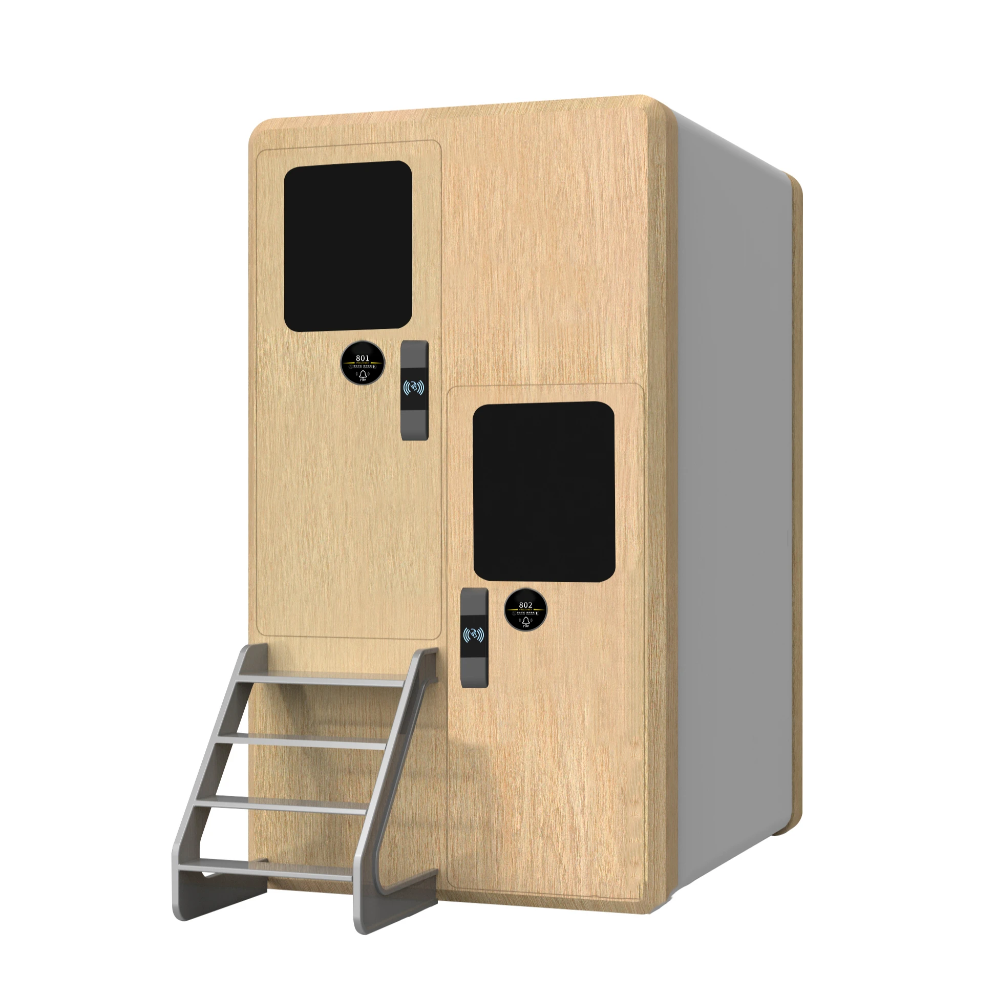 
WIMI Wooden Soundproof Capsule Hotel Bedroom Sets Bunk Beds Hotel Sleeping Pods 