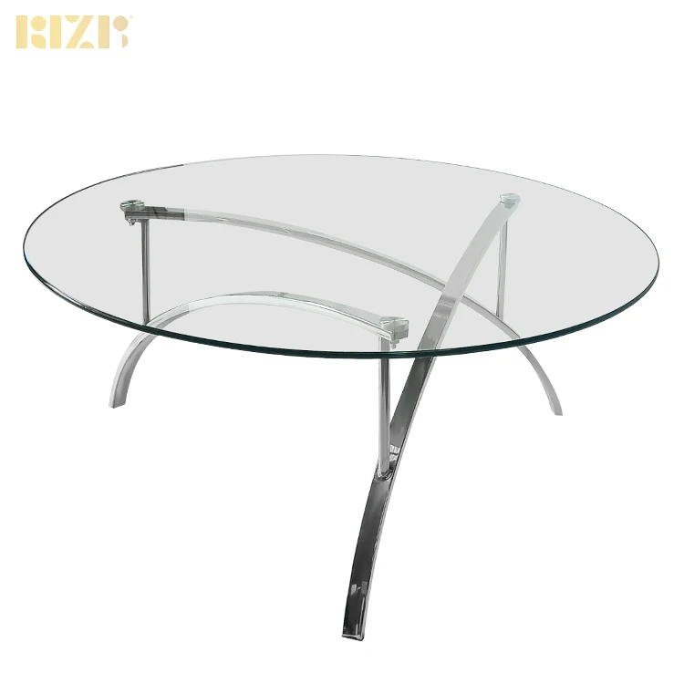 nordic round marble luxury coffee table set modern living room furniture stainless steel coffee table