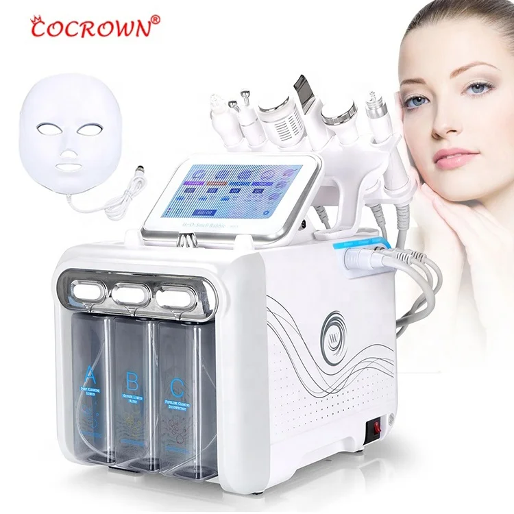 
7 In 1 Skin Care Machine Micro Hydra Dermabrasion Machin Uitrasound Oxygen Jet Skin Care Hydro Facial Beauty Machine 