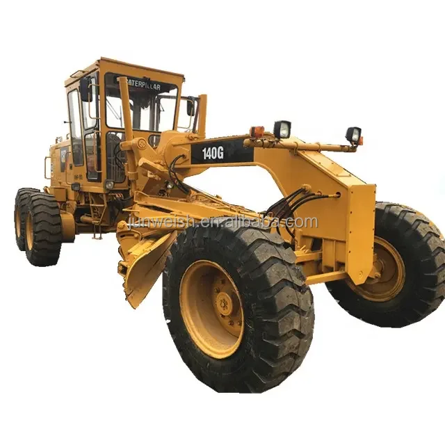 Used Cat 140G /140h /140K Motor Grader,140 graders made in Japan with good grader blade working condition