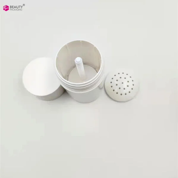 50g 1.76oz 60g 2.12oz ABS AS Top Filling White Twist Up Gel Cream Deodorant Stick Tube Body Deodorant Container with Sifter Lids