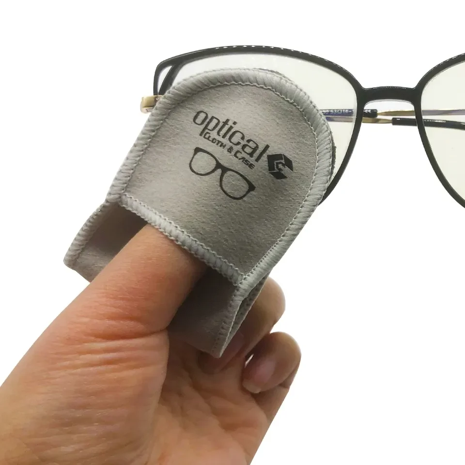 High Quality Finger wiping Sunglasses Screen Eyewear Accessories Microfiber Cleaner Cloth Cleaning Glasses Eyeglasses Cloth