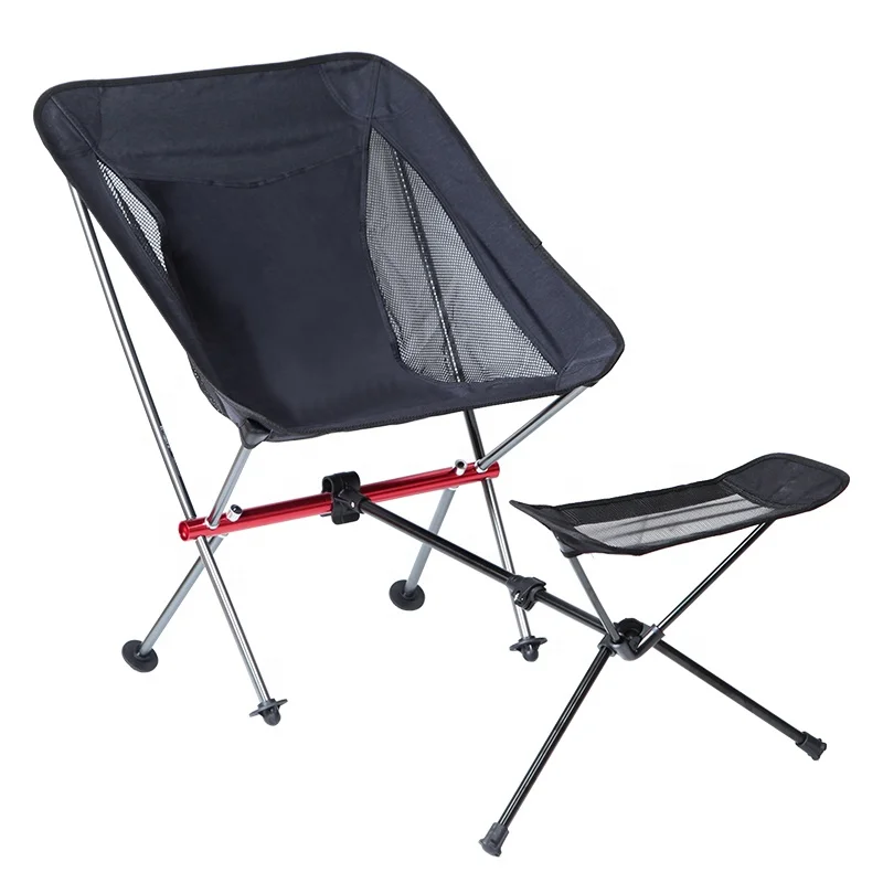 
Ultralight Light Weight Portable Chair Outdoor Folding Recliner Camping Chair with Foot Rest 