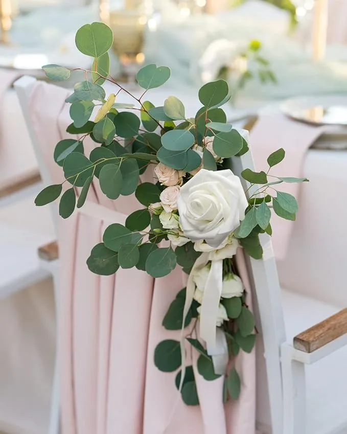 Customizable Roses with Stems for DIY Wedding Bouquets Bridal Shower Centerpieces Artificial flower for Wedding Decoration