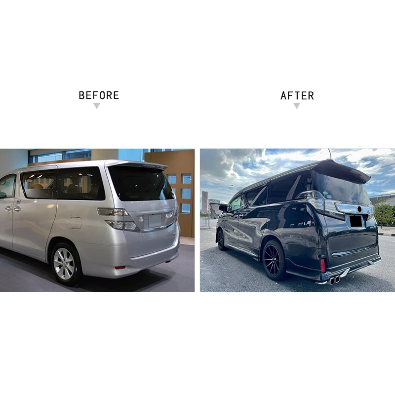 GBT Factory Direct upgrade kit for Toyota vellfire 20 upgrade to vellfire 30 facelift tuning for vellfire bodykit