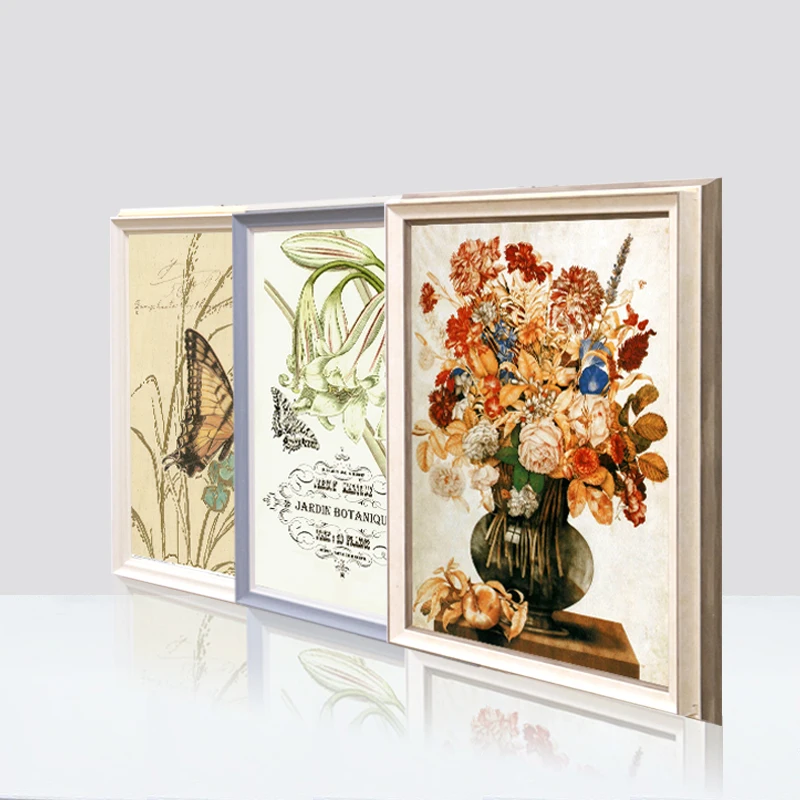 Modern simplicity custom frame poster photo cross stitch framed custom frame