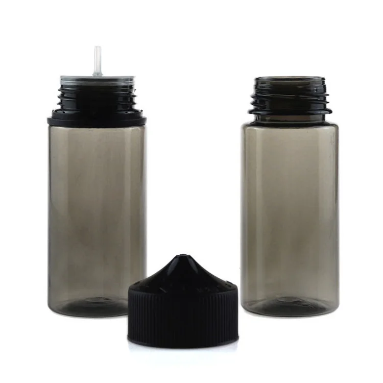 10ml 15ml 30ml 50ml 60ml 100ml 120ml liquid plastic PET dropper bottle juice bottle V3 dropper bottle with child proof cap