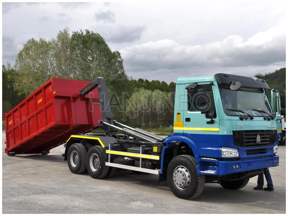  HOWO 6x4 20 куб. М крюк подъемник мусоровоз для