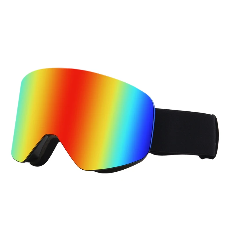 Clear Snowboard goggles magnet Snow Glasses UV anti fog magnetic fashion ski glasses