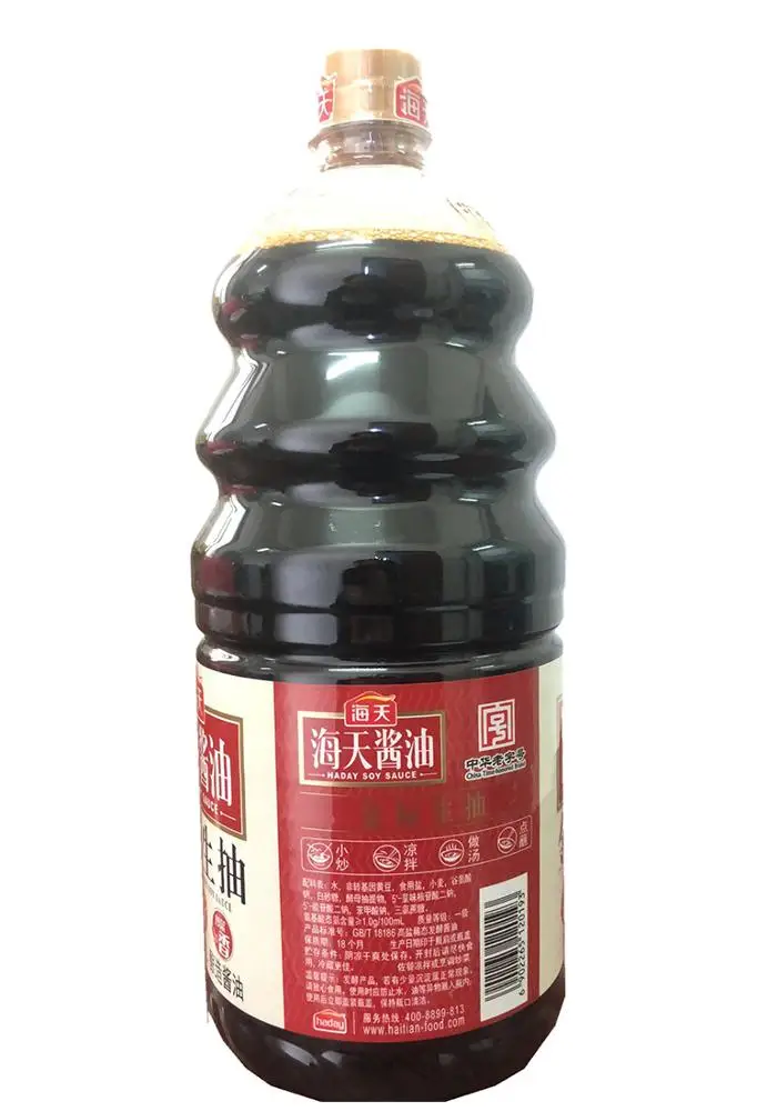 
HADAY 1900ml*6 bucket /case sale by dulk chinese light soya sauce 