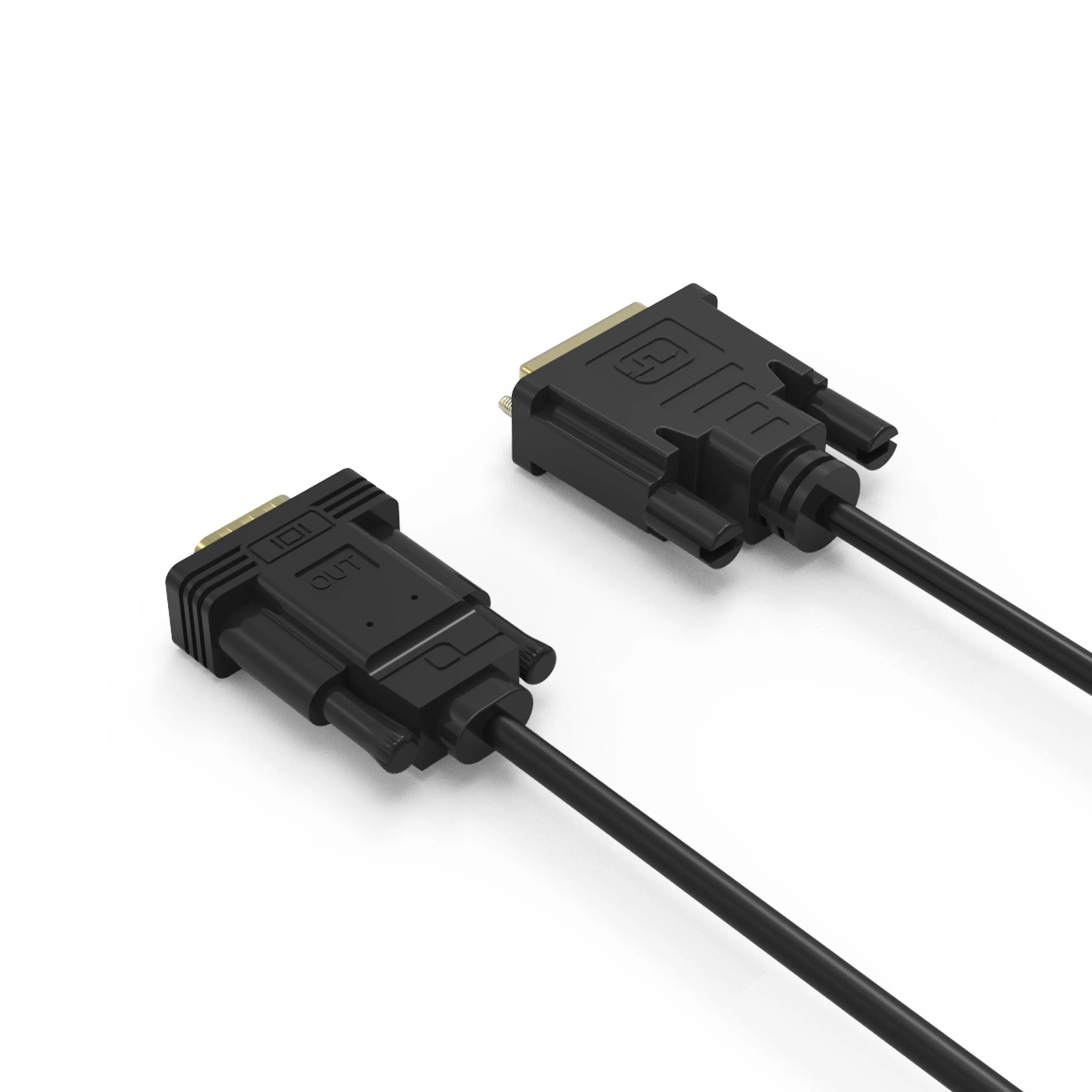 DP Cable Male to Male Gold-Plated Cord Compatible DisplayPort to VGA Adapter for Laptops