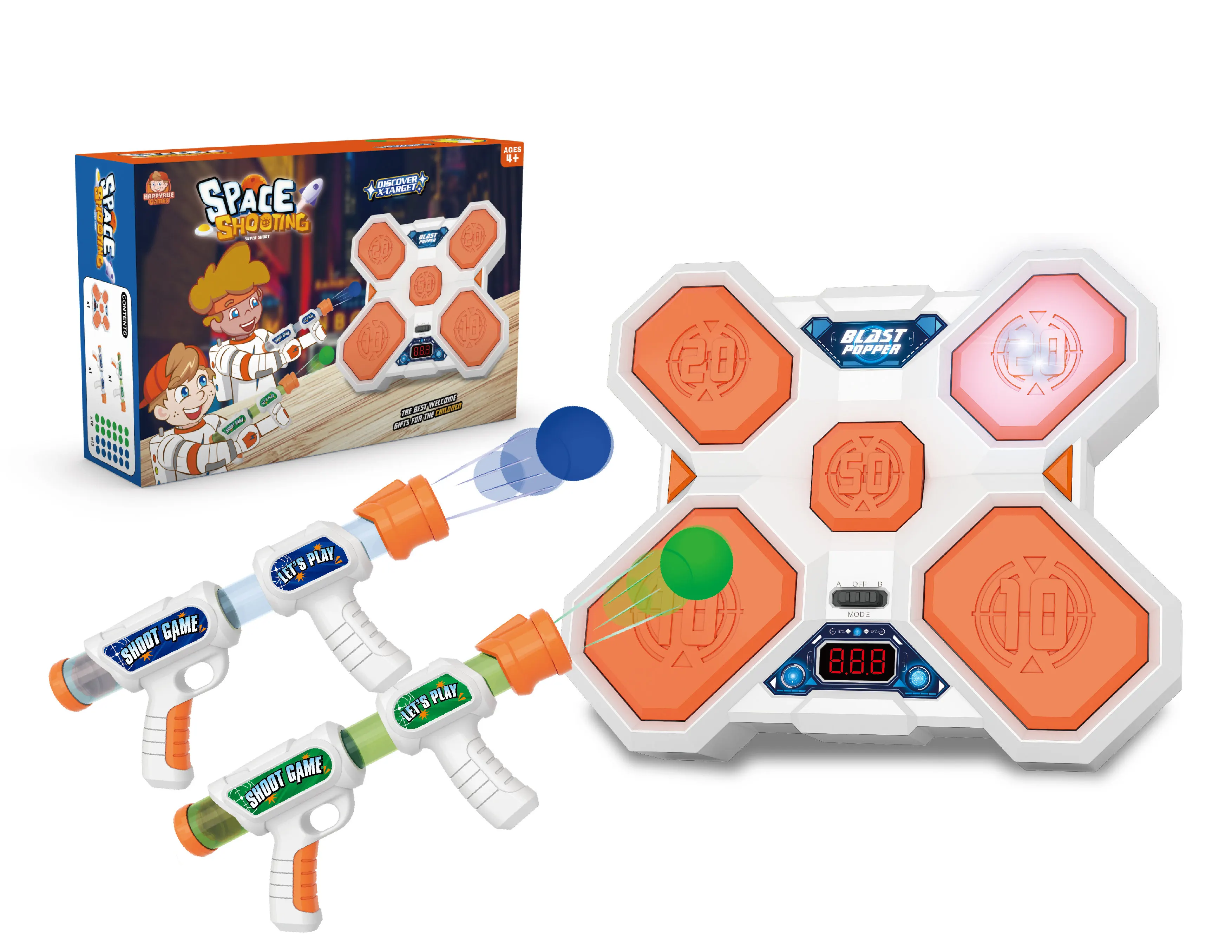 Wholesale Electric Windmill Moving Shooting Target Safe EVA Soft Bullet Airsoft Pistol Toy Guns