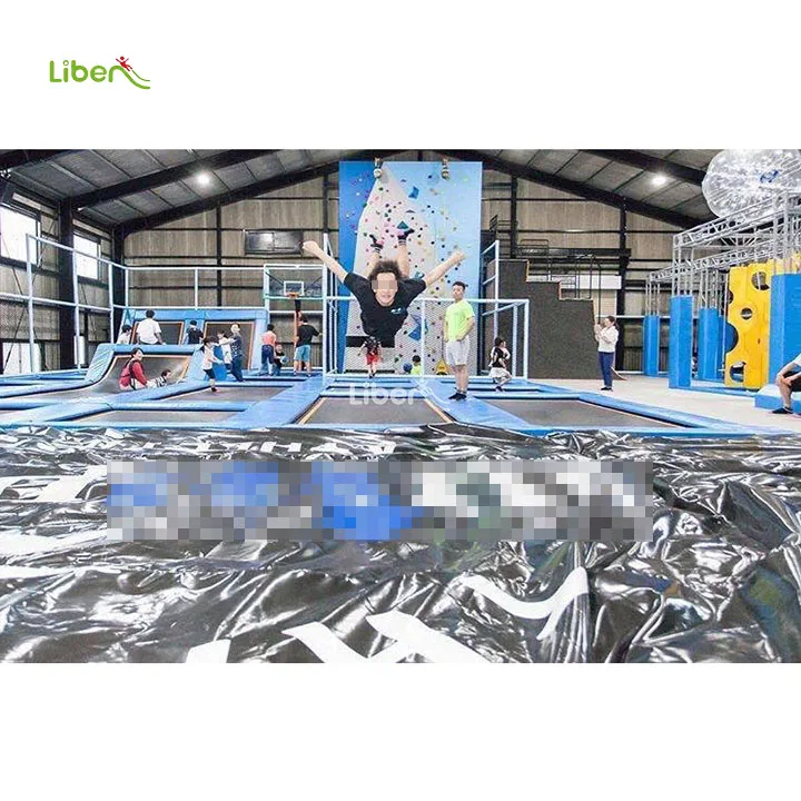 Custom Premium Safe Freestyle Landing Air Bag Inflatable Jump Trampoline Park Foam Pit Airbag for Indoor Playground Slide