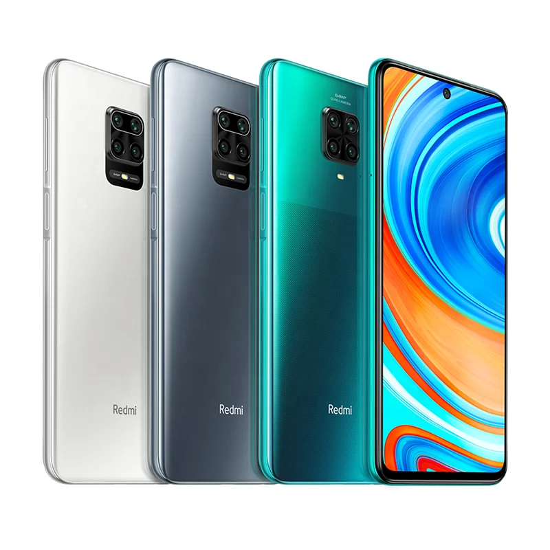 
Global Version Redmi Note 9 Pro 128GB NFC mobile phones celular Snapdragon 720G 64MP Camera 2400x1080 Display 30W QC 