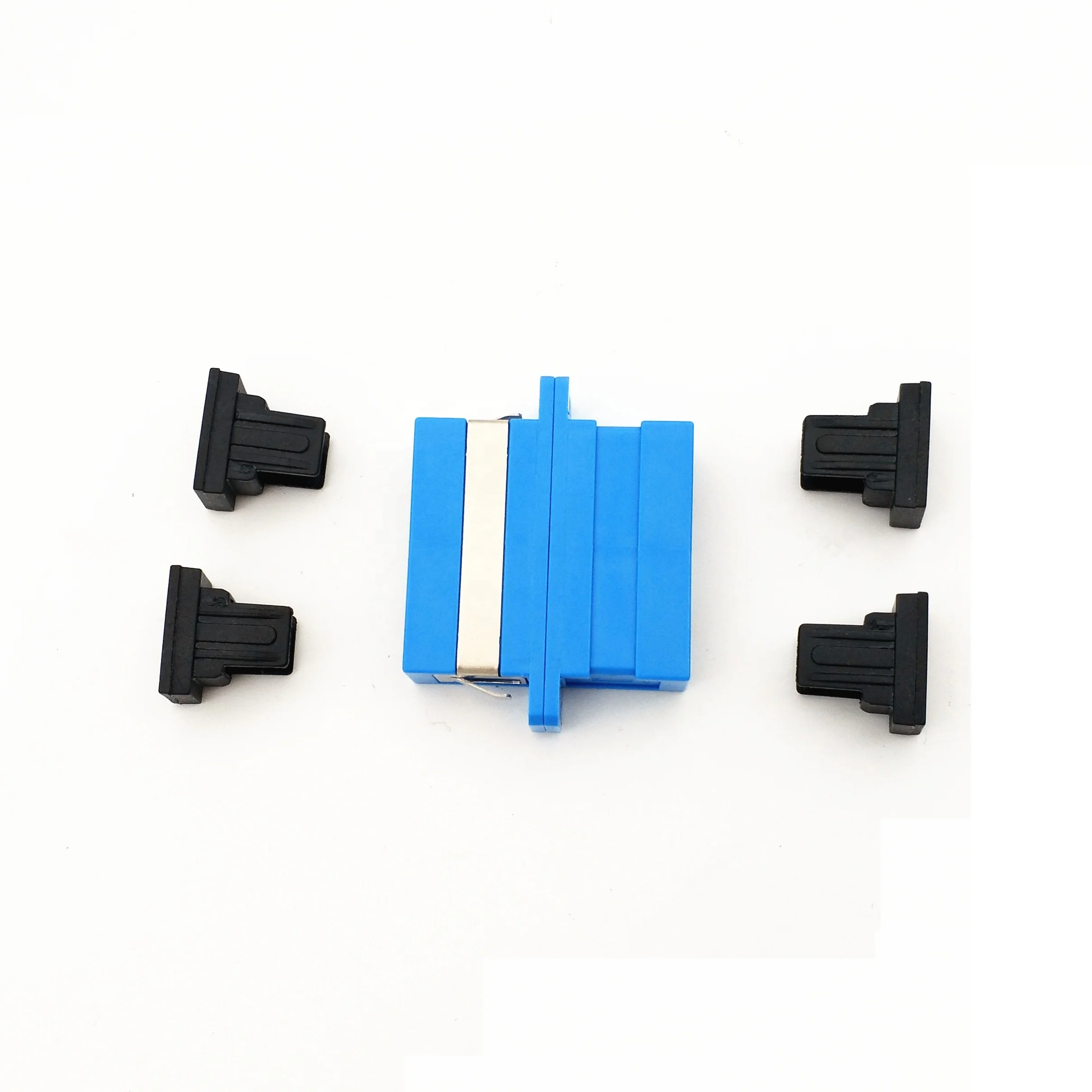 SC UPC Optic Fiber Adapter Single Mode Duplex FTTH SC UPC Fiber Connector Coupler