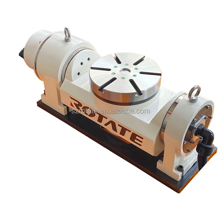 Factory Direct Sale 200mm Cnc 5Th Axis Rotary Table  5Th  Axis Cnc Rotary Table Rotary Table 5th