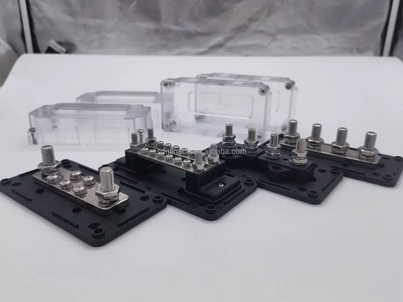 2023 Latest!!! Power Distribution Block Box Electric Distributing Bus Bar Din Rail Terminal