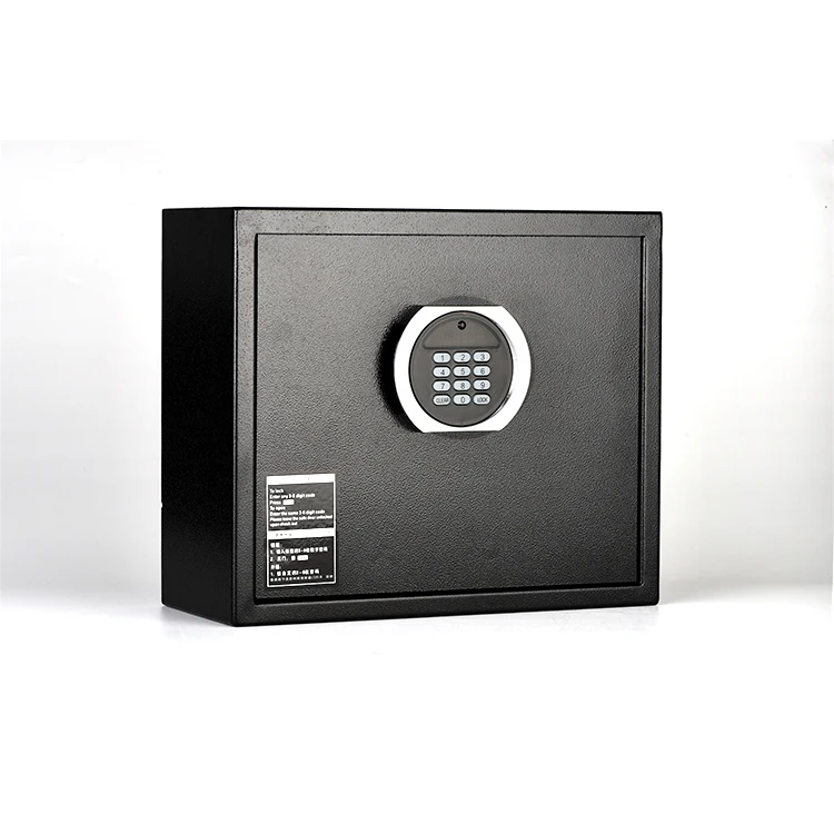 Hot sale customized top open electronic coin smart fire proof safe deposit box lock for hotel or home