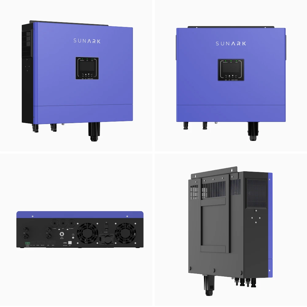 Sunark Switch Automatically Off Grid Storage Inverter 220V 6Kw EU Single Phase High Frequency Solar Inverter