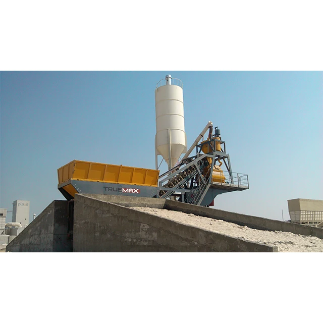CBP60M/CBP60S small cement mixer automatic stationary mobile mini concrete batching plant prices for sale