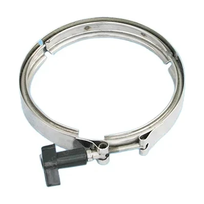 Stainless steel pipe quick connect clamp Quick lock Stainless steel tank