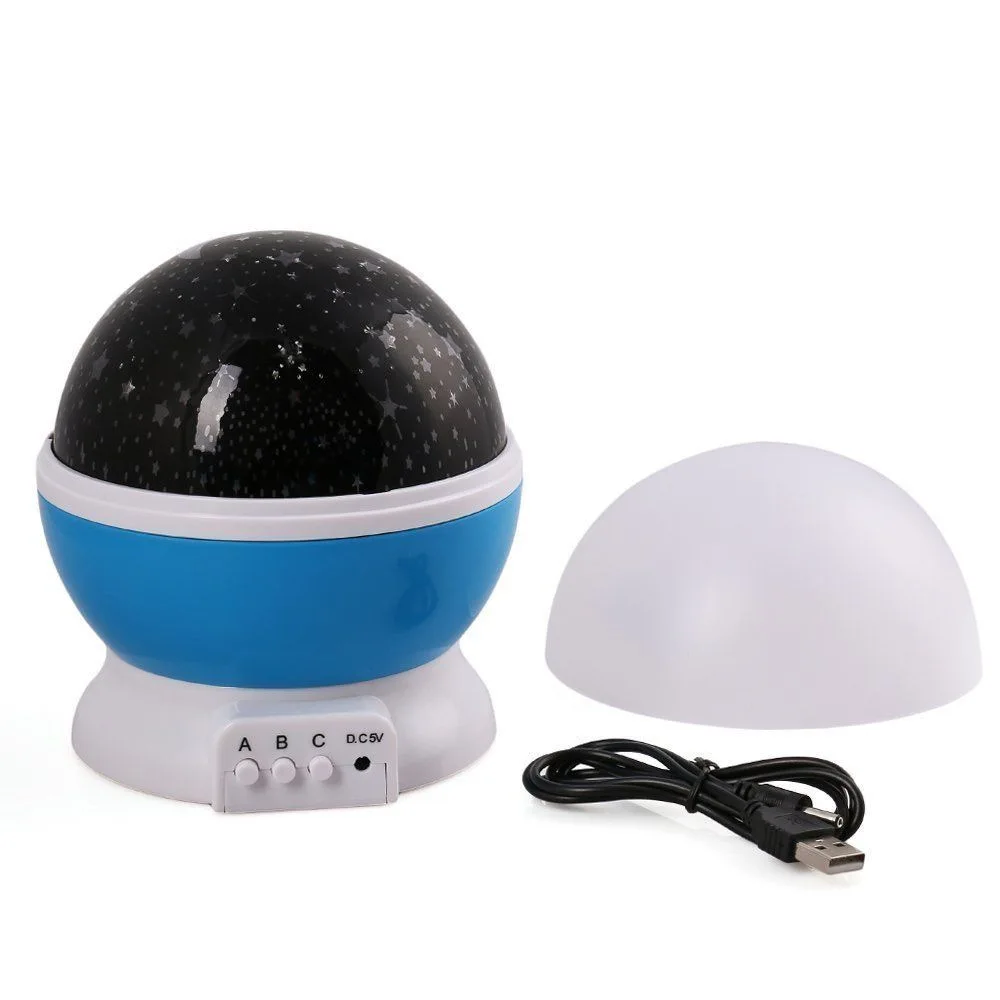 Fantasy Starry Sky Atmosphere Light, Colorful Night Light LED Starry Sky Projector Table Light Super Bright
