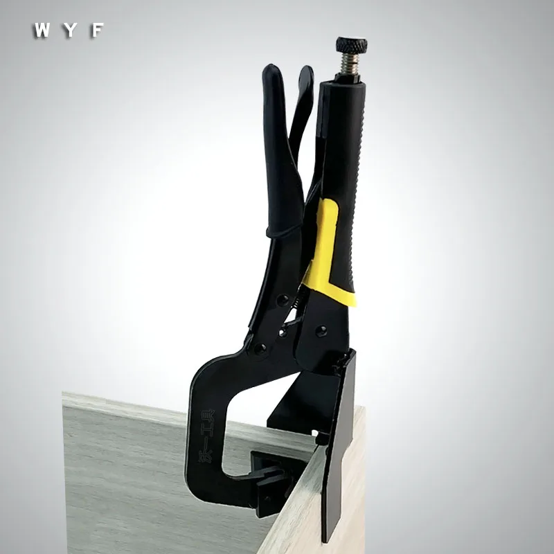 WYF новейший деревообрабатывающий угловой зажим 90 градусов, угловой зажим, карманный зажим для отверстий, вспомогательные инструменты для сращивания древесины
