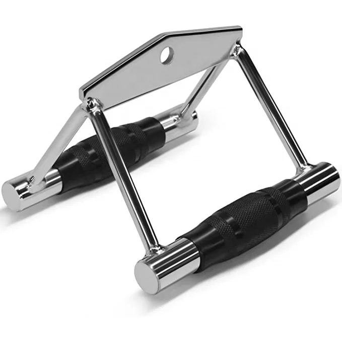 HANAN FIT Factory Wholesale V-Shaped Handle Lat Pulldown Bar Cable Attachment For Gym Equipment Accessories