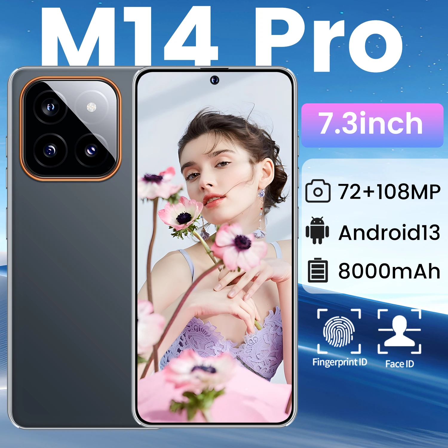 Original  M14 Ultra redmi note 10 pro max cell Global Version mobile phones