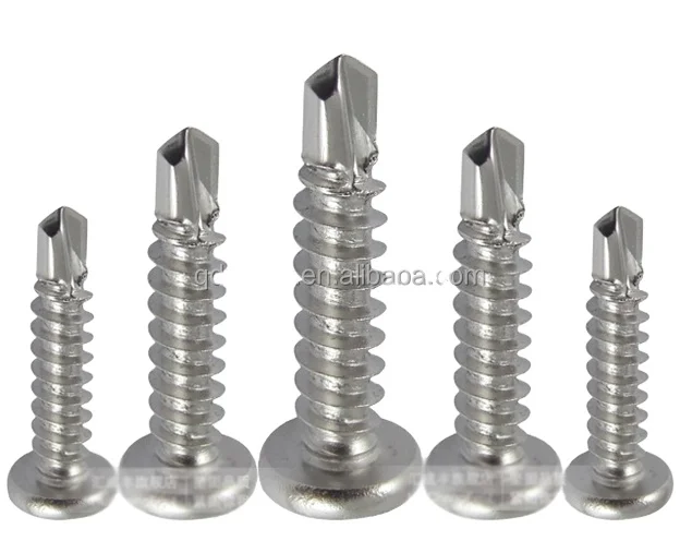 GBT 950 GBT 845 cross head stainless pan head self drilling screw