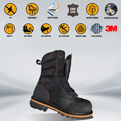 Vernesko Chemical Lab Anti-corrosion Pu Injection Outsole White Safety Shoes Slip Resistant Esd Work Shoes With Magic Tape