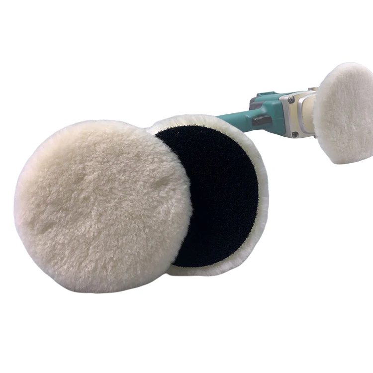 AE Hot Saling Wool Polishing Pad 5 Inch  Car Care Wool Buffing Pads