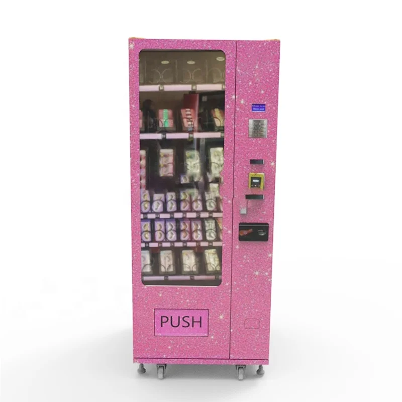 Buy Slim Mini Lash Vending Machine Custom Private Label Beautiful Eye Lash Vending Machine With Card Reader