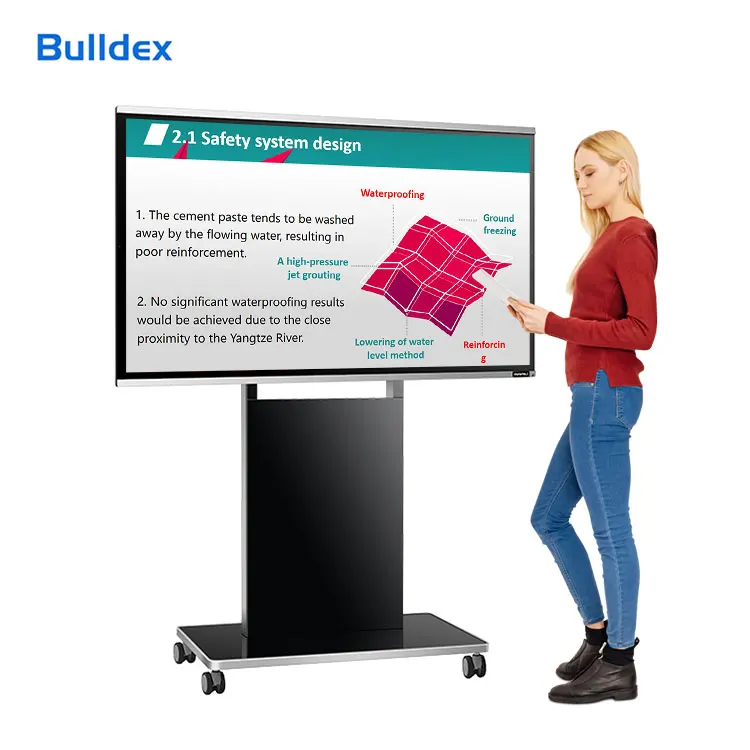 touch TV Smart board Interactive 65 inch Office Board Intelligent Infrared Smart whiteboard Conference All-in-one Machine