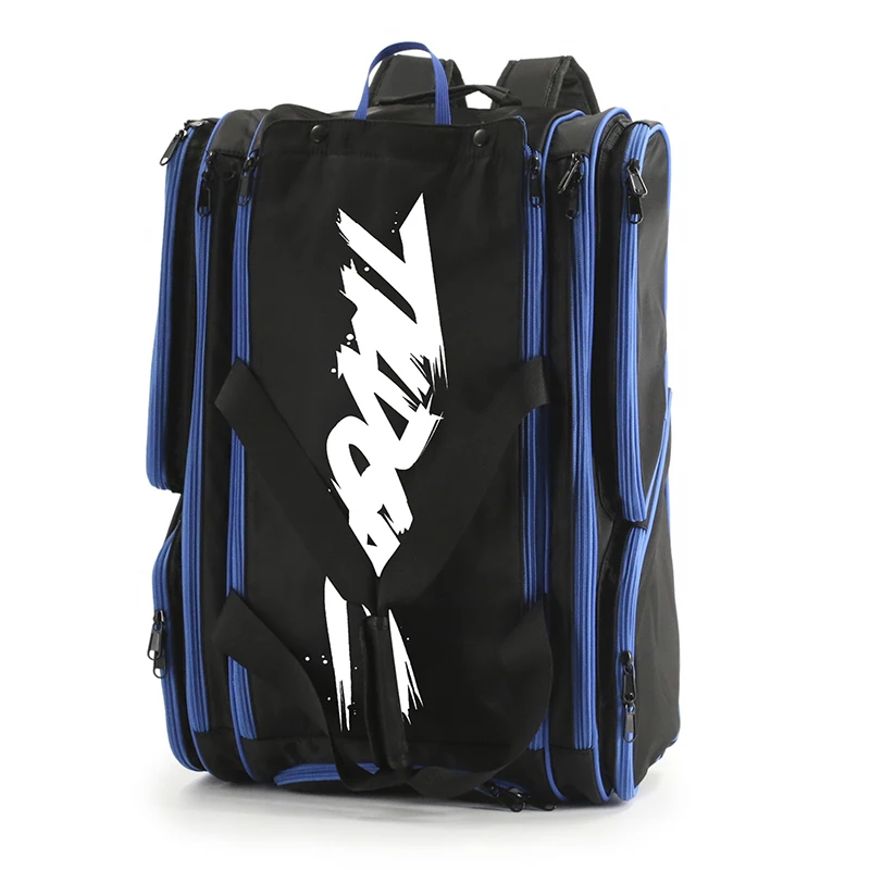 Pickleball Backpack Large Capacity Pickleball Bag Holds 4 Paddles Accessories Separate Shoes Compartment with Fence Hook,