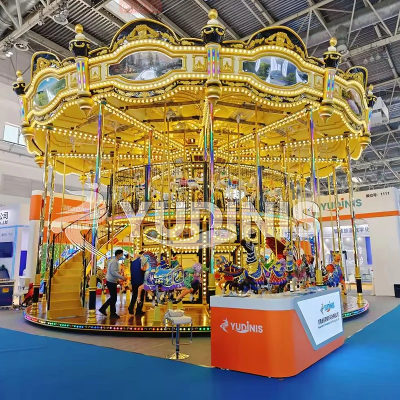 game machine/ game like carousel for sale kids equipments fun toy park used Amusement park equipment items,Merry go round