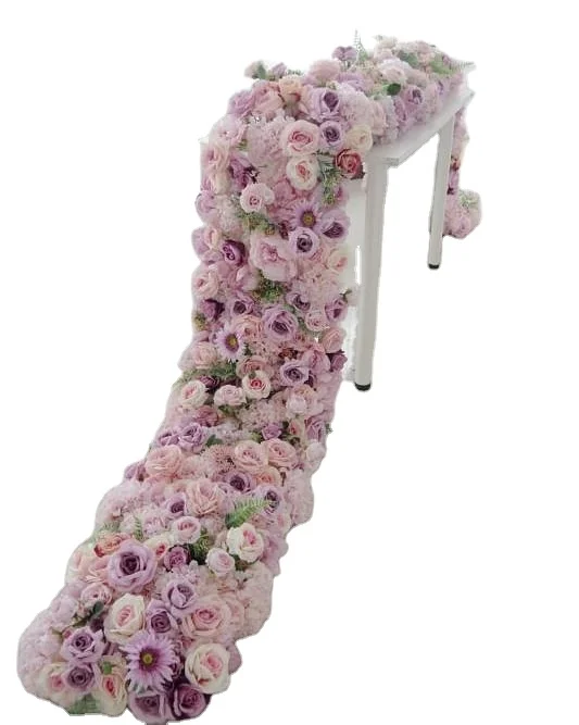 
 White Wedding Orchids Centerpiece in a silver lined vase for the other half of the centerpieces at the reception  