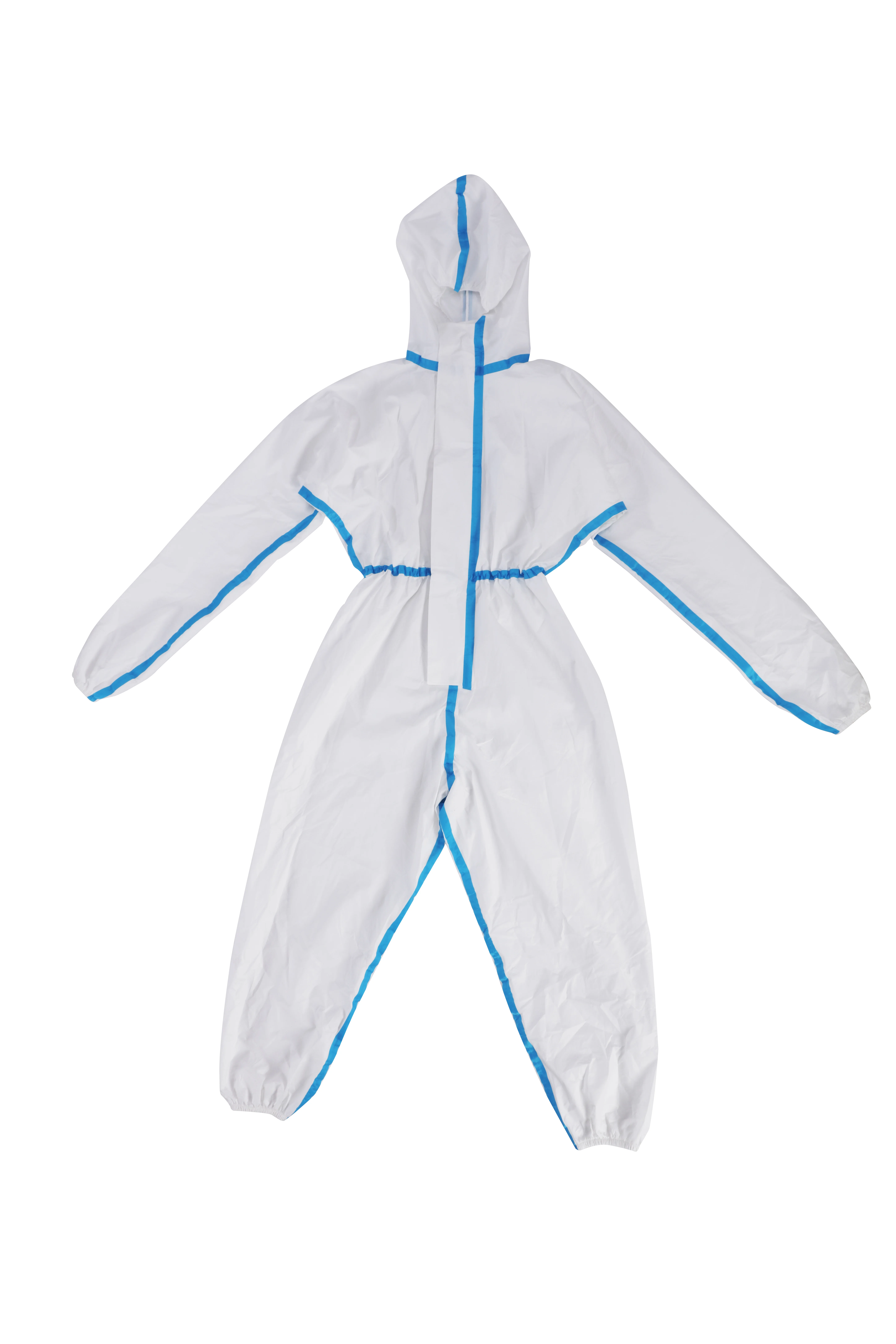  Medical Disposable Full Covered Hooded Style Personal Protectively Clothing Anti Virus Protection