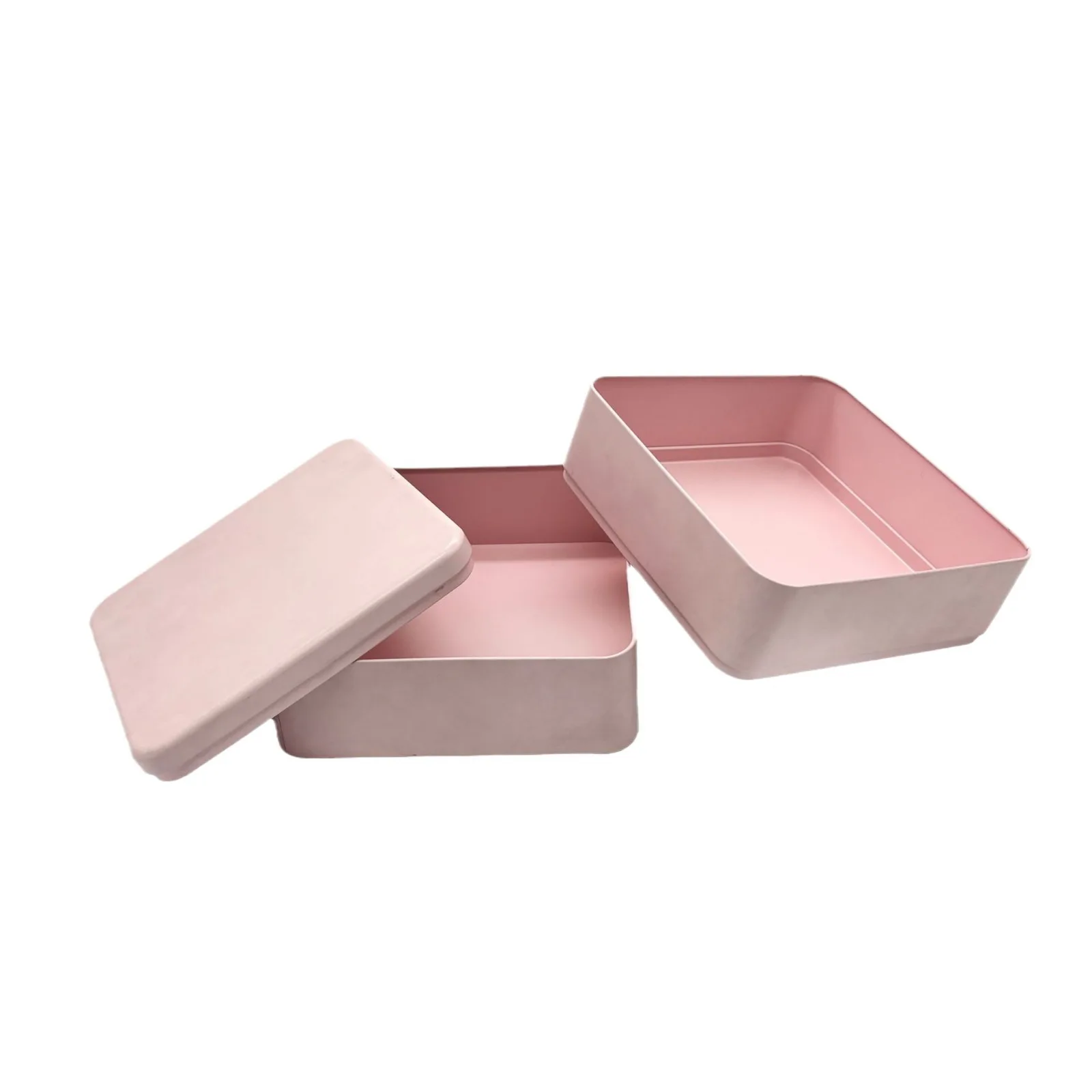 Perfect quality colorful round shape ice bucket tin box with lid