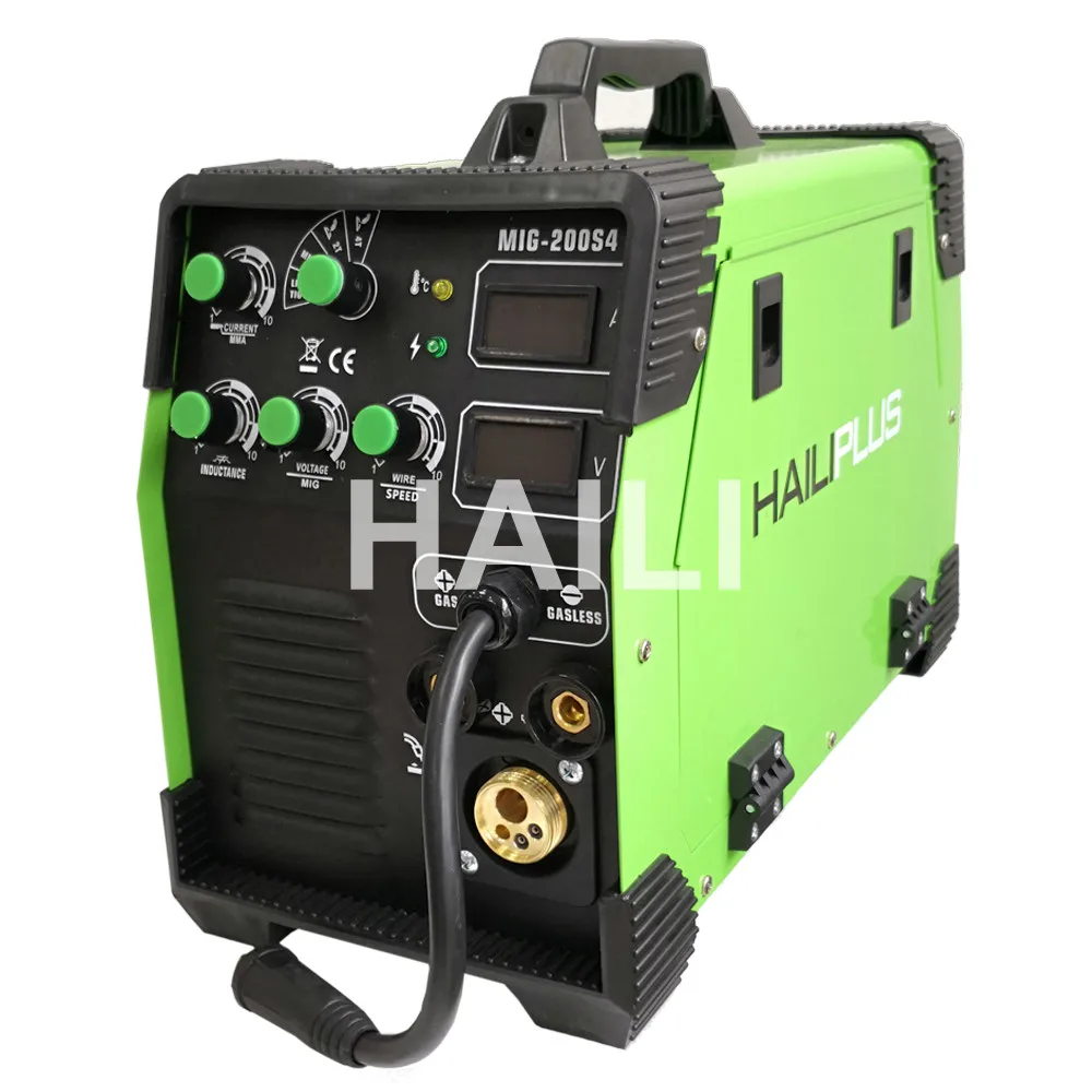 200 amp 220V Сварка металлическим электродом в инертном газе машина MIG-200D3