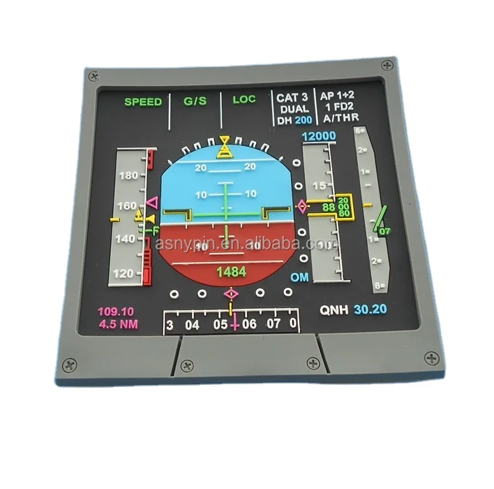 
Soft PVC Instrument Panel Cup Coaster 