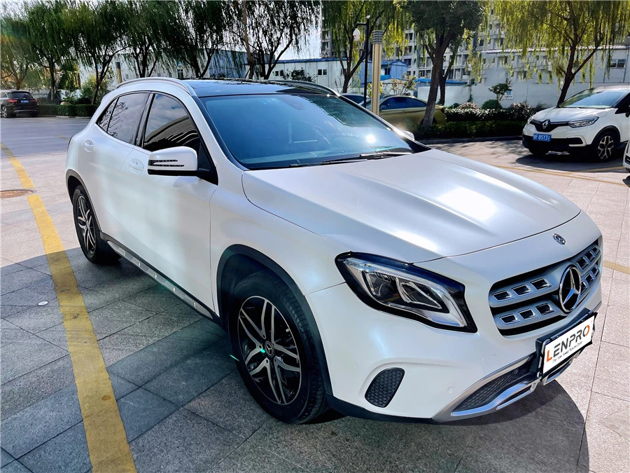 Пленка для автомобиля LENPRO из высококачественной бумаги на заказ, автомобильные аксессуары, виниловая пленка, матовая жемчужная белая пленка для автомобиля, виниловая пленка