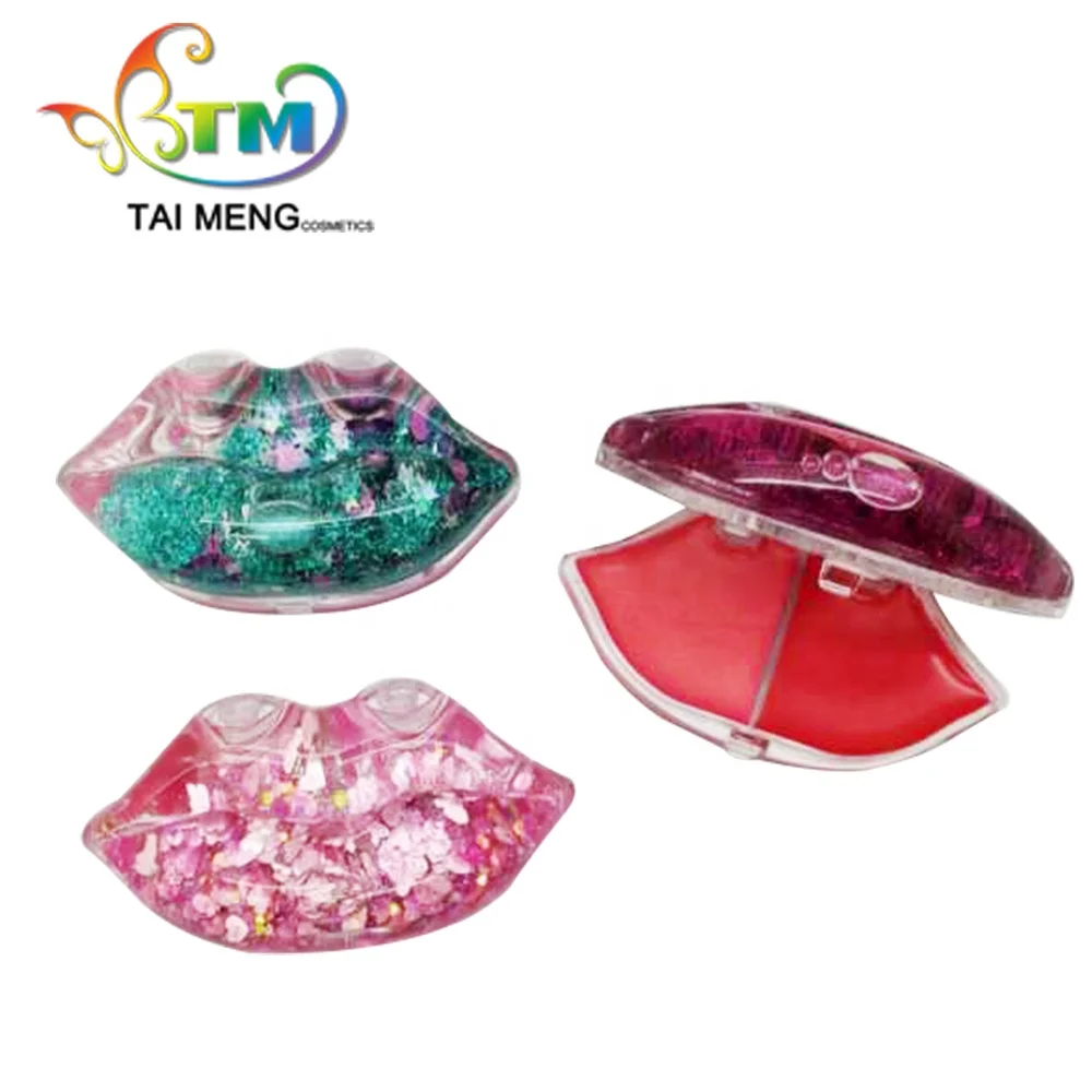 Factory direct sales private brand water filled glitter star lip fruit flavor lip gloss